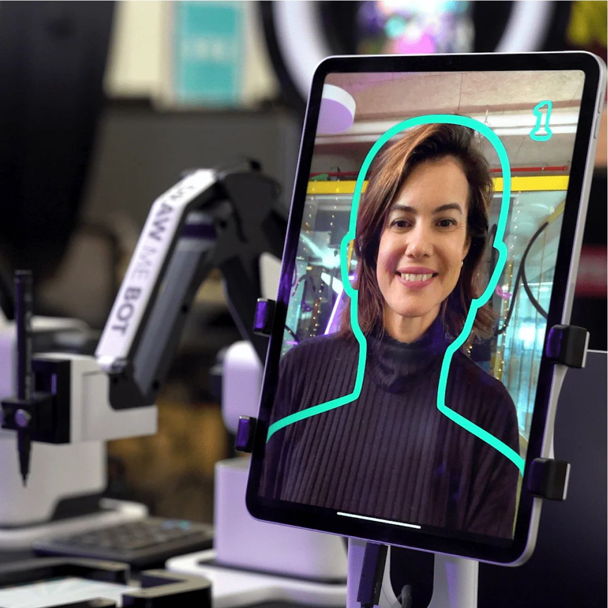 Machine tablet interface